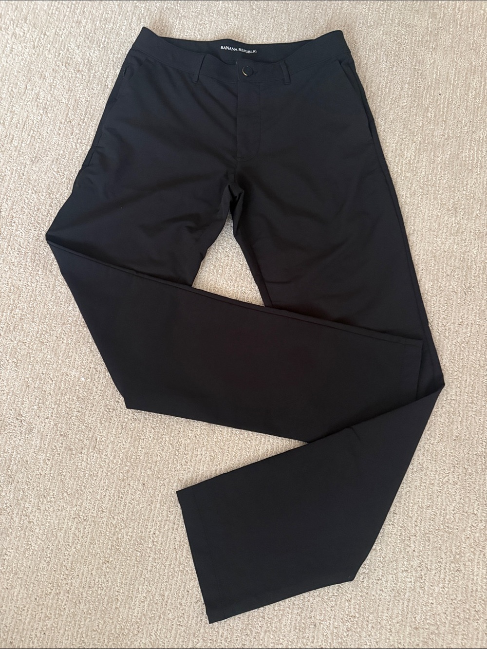 Banana Republic Men’s Black Slacks 30x34